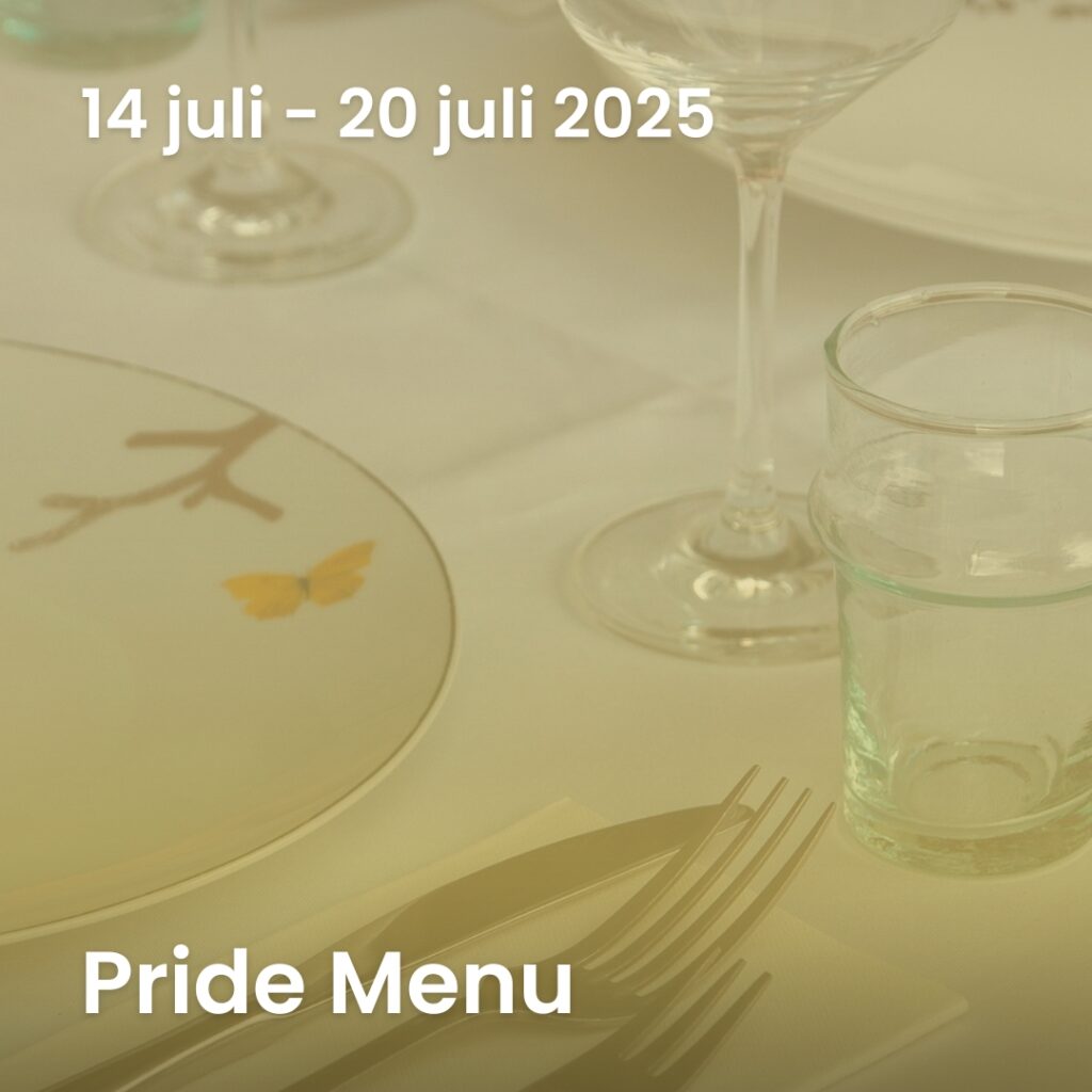Pride Menu - 14 - 20 juli 2025